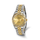 pre-owned rolex-independently certified steel and 18k 36mm jubilee - 10200