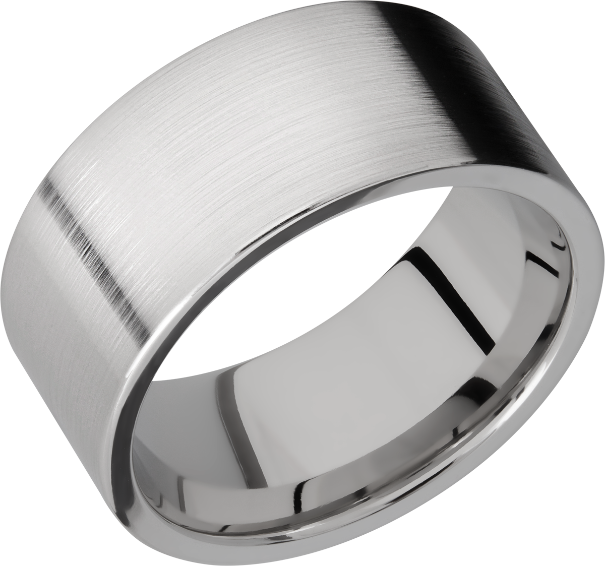lashbrook titanium collection titanium 10mm flat band