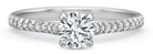 14k white gold engagement ring