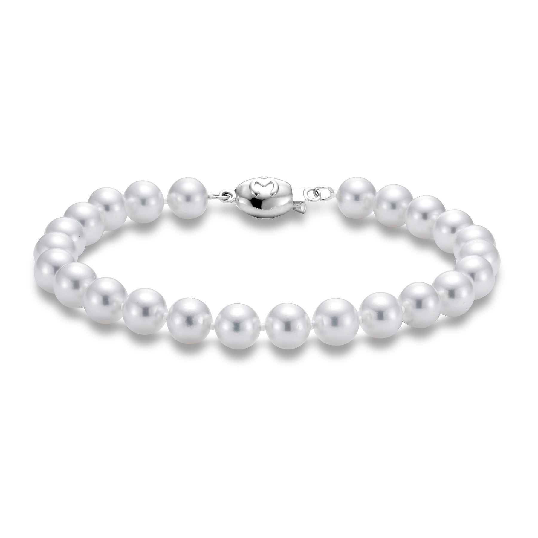 6-6.5mm Akoya pearl strand bracelet