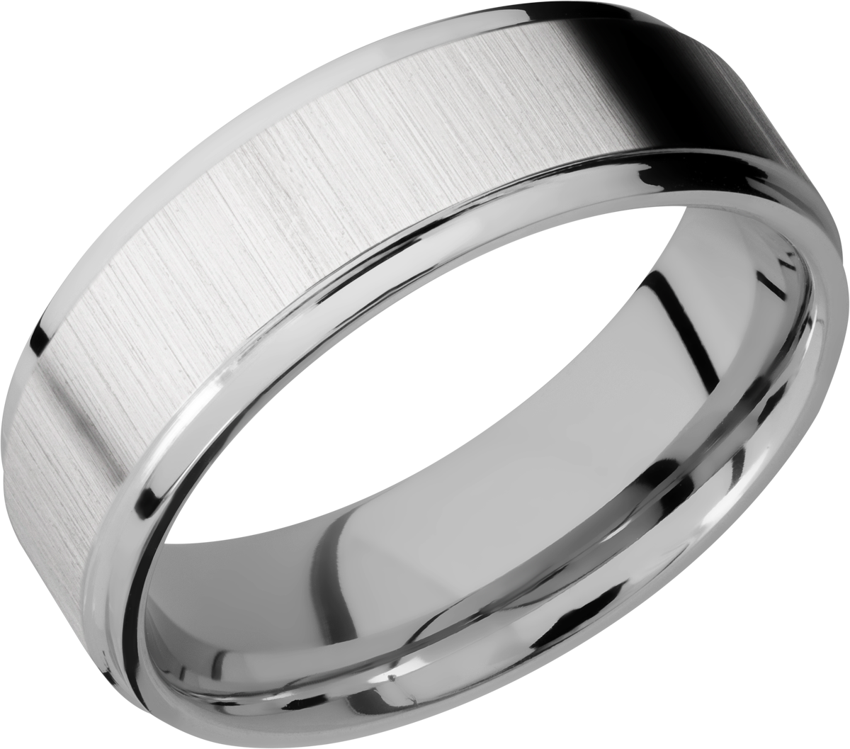 lashbrook titanium collection titanium 7mm flat band