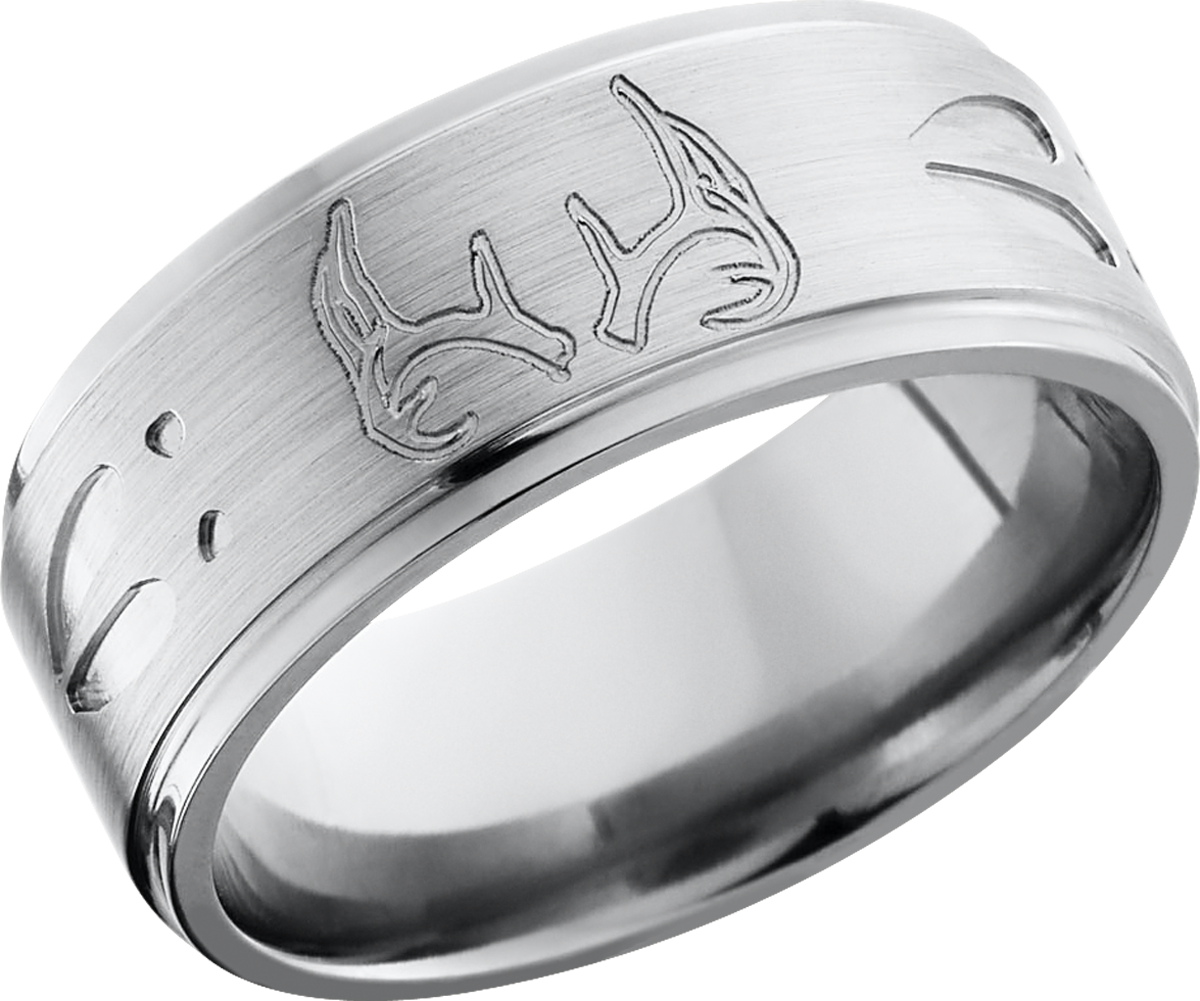 lashbrook titanium collection titanium 9mm flat band