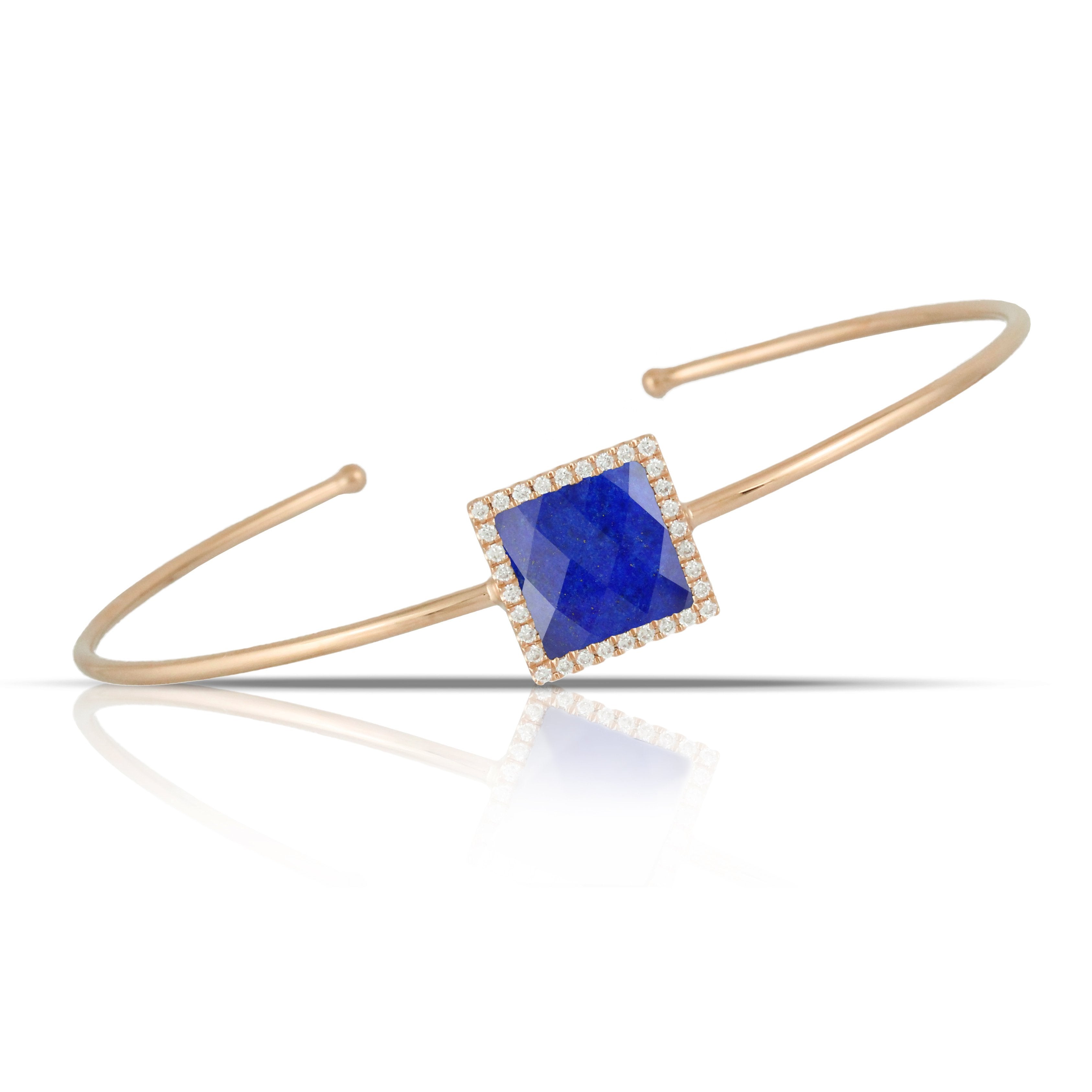 doves royal lapis collection 18k white gold diamond bangle B6796LP