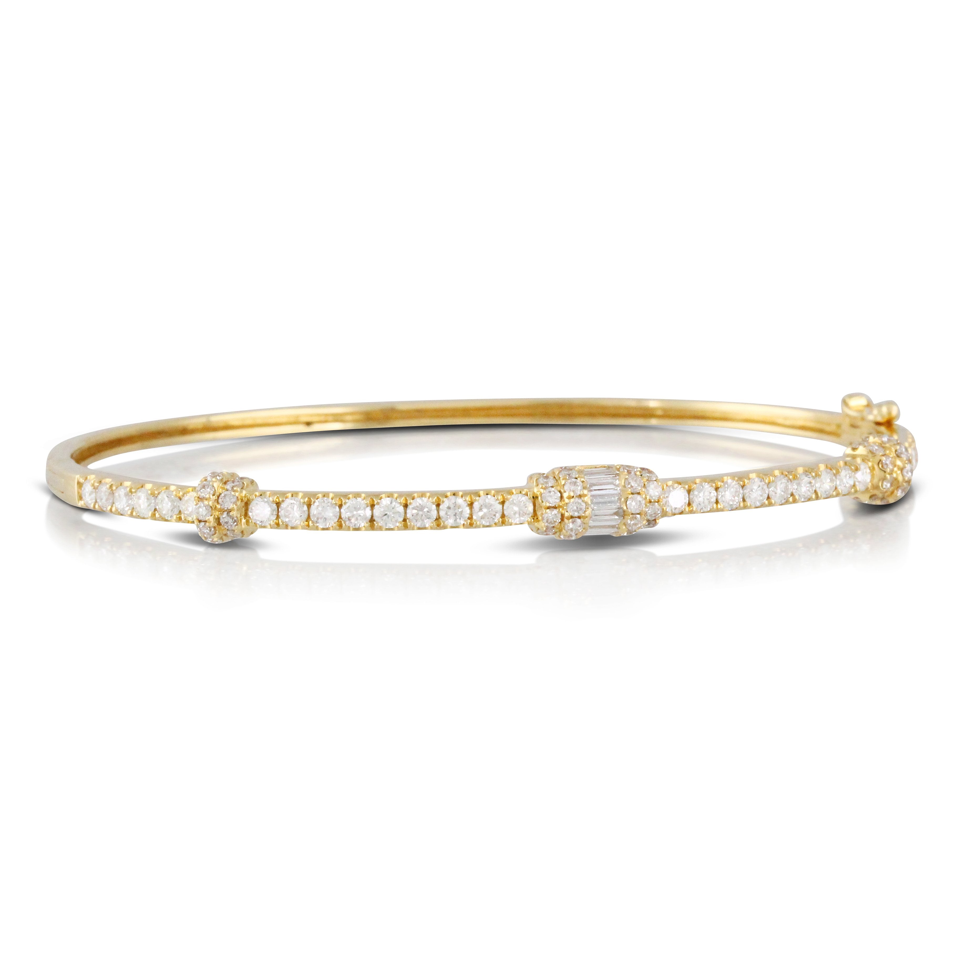 doves diamond fashion collection 18k white gold diamond bangle B8854