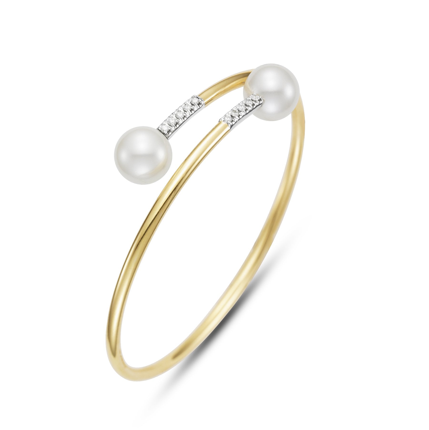 Sorrento spring gold cuff bracelet
