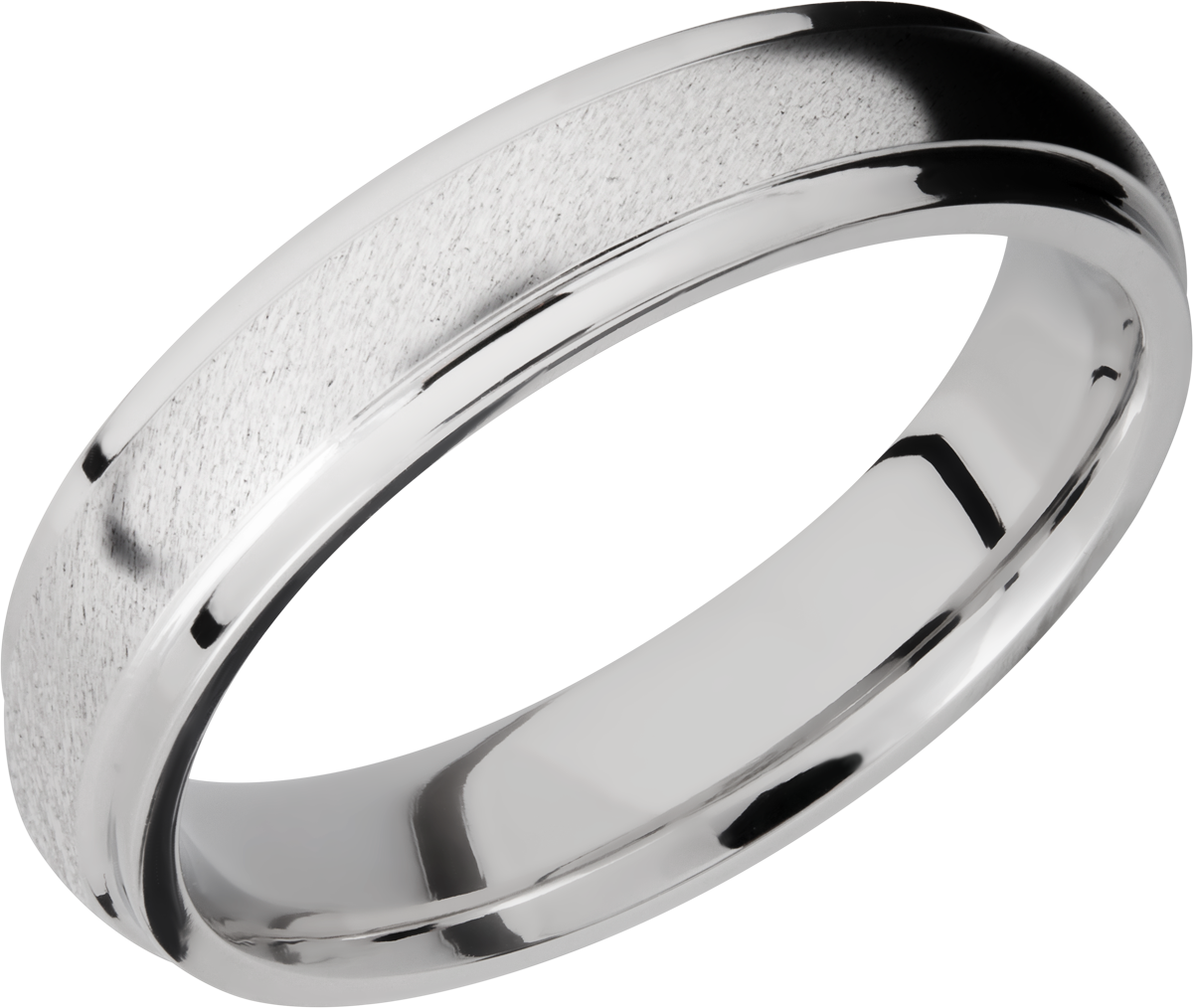 lashbrook cobalt chrome 4mm domed band