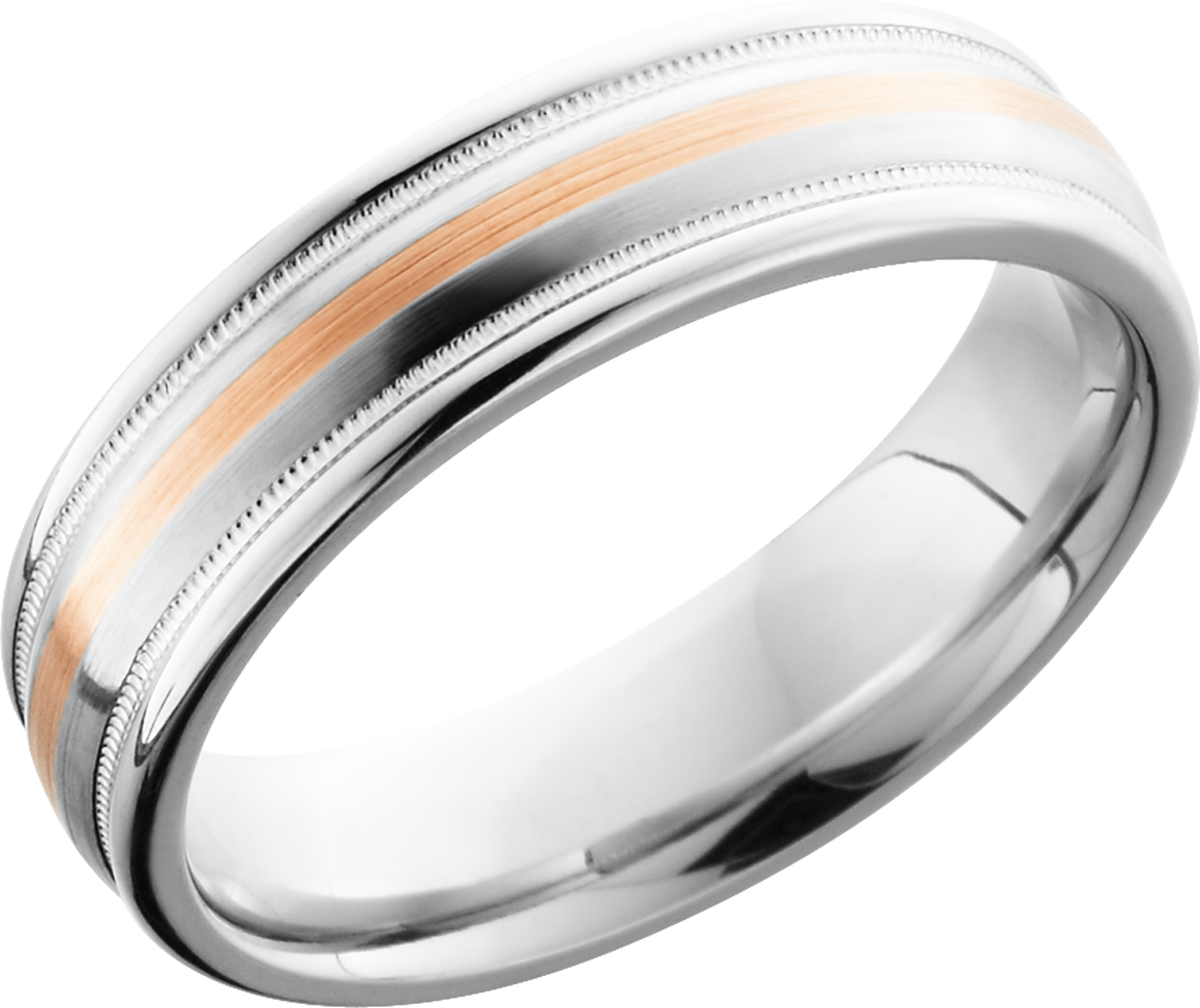 lashbrook cobalt chrome 6mm domed band