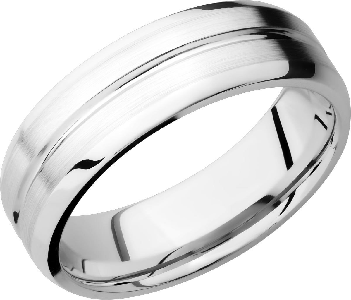 lashbrook classic cobalt chrome 7mm beveled band