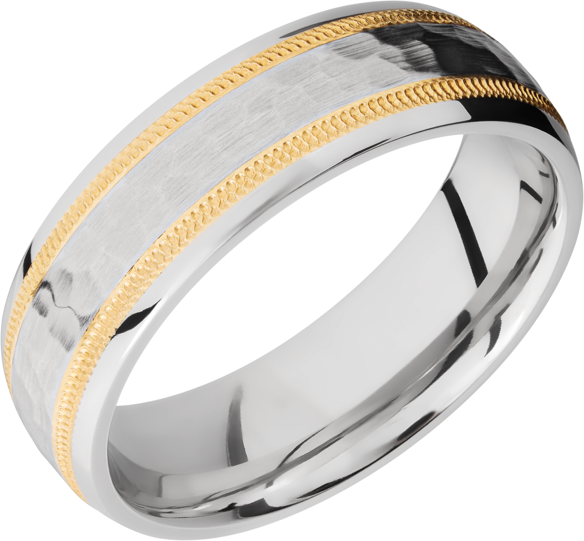 lashbrook cobalt chrome 7mm domed band