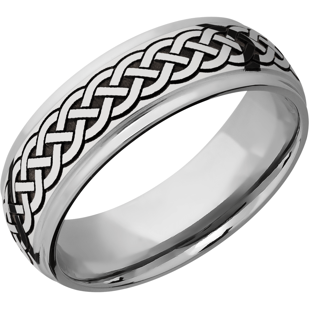 Cobalt Chrome Wedding Band