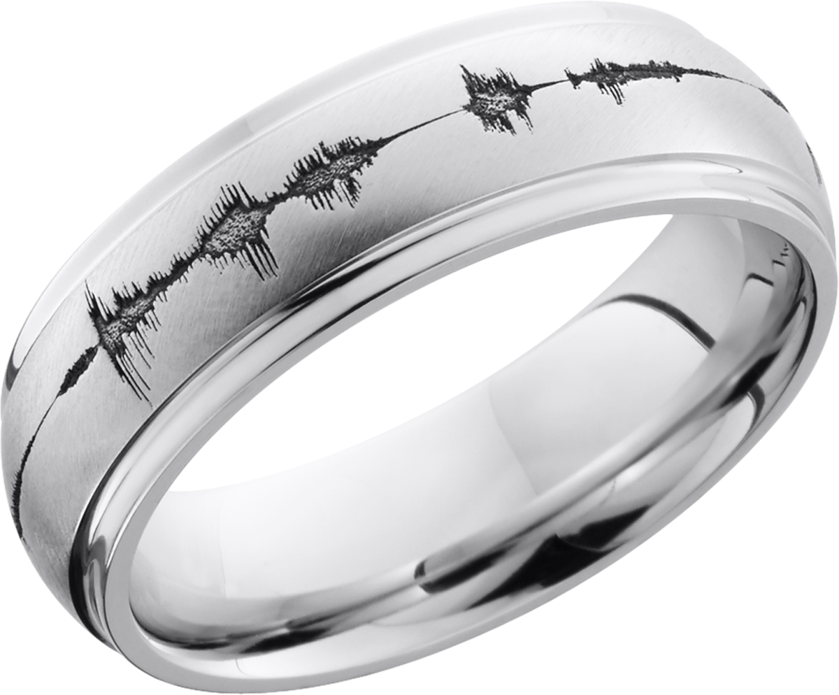 lashbrook cobalt chrome 7mm domed band