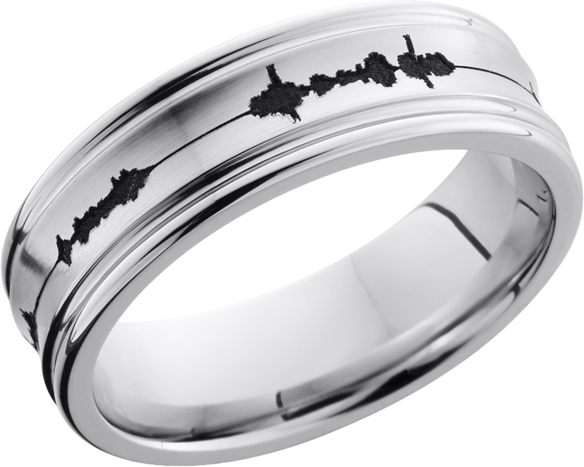 lashbrook cobalt chrome 7mm concave band