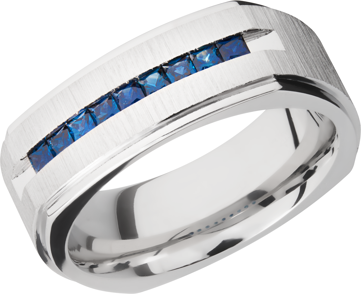 lashbrook cobalt chrome 8mm flat square band