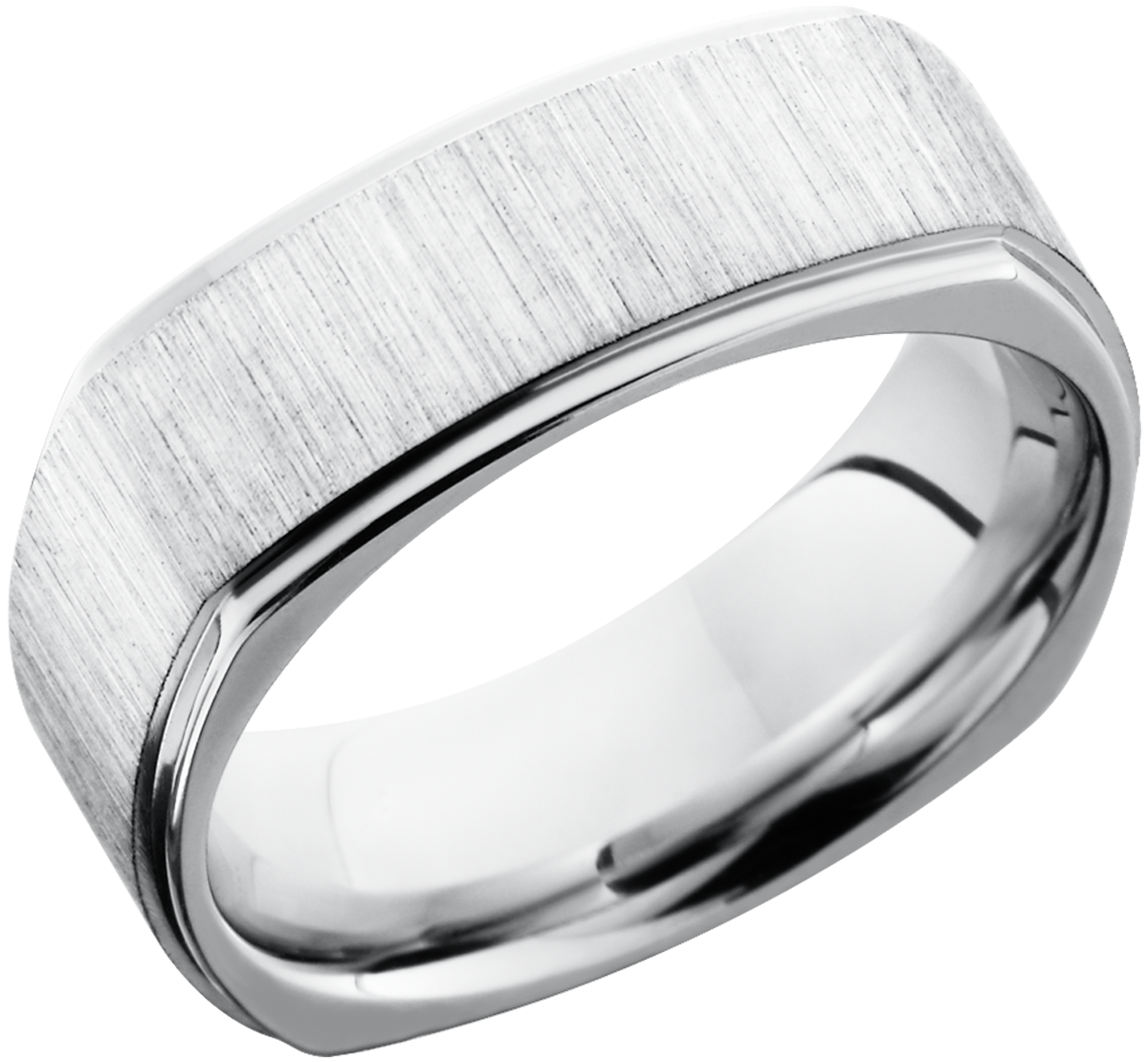 lashbrook cobalt chrome 8mm flat square band