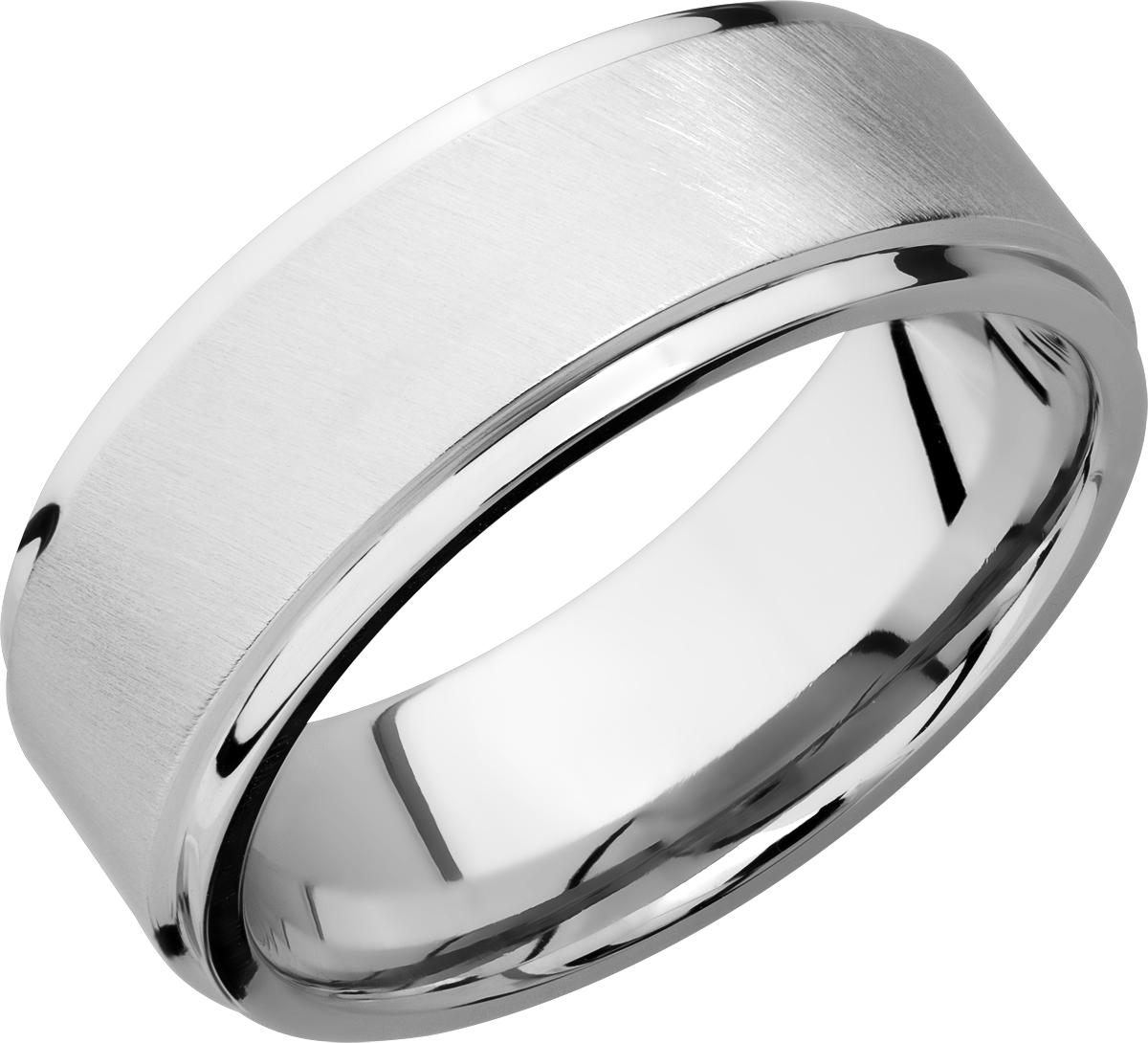 lashbrook classic cobalt chrome 8mm flat band