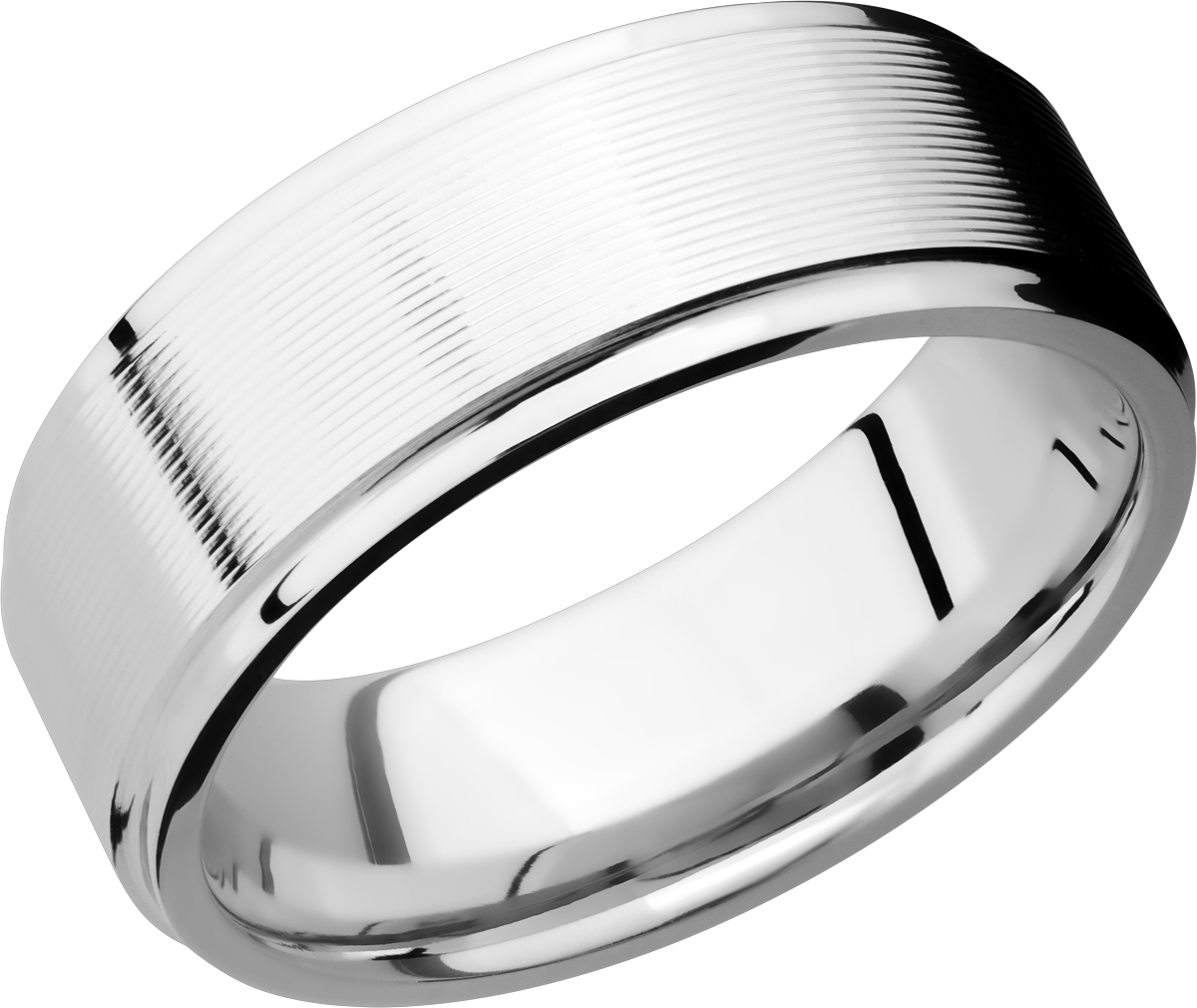 lashbrook classic cobalt chrome 8mm flat band