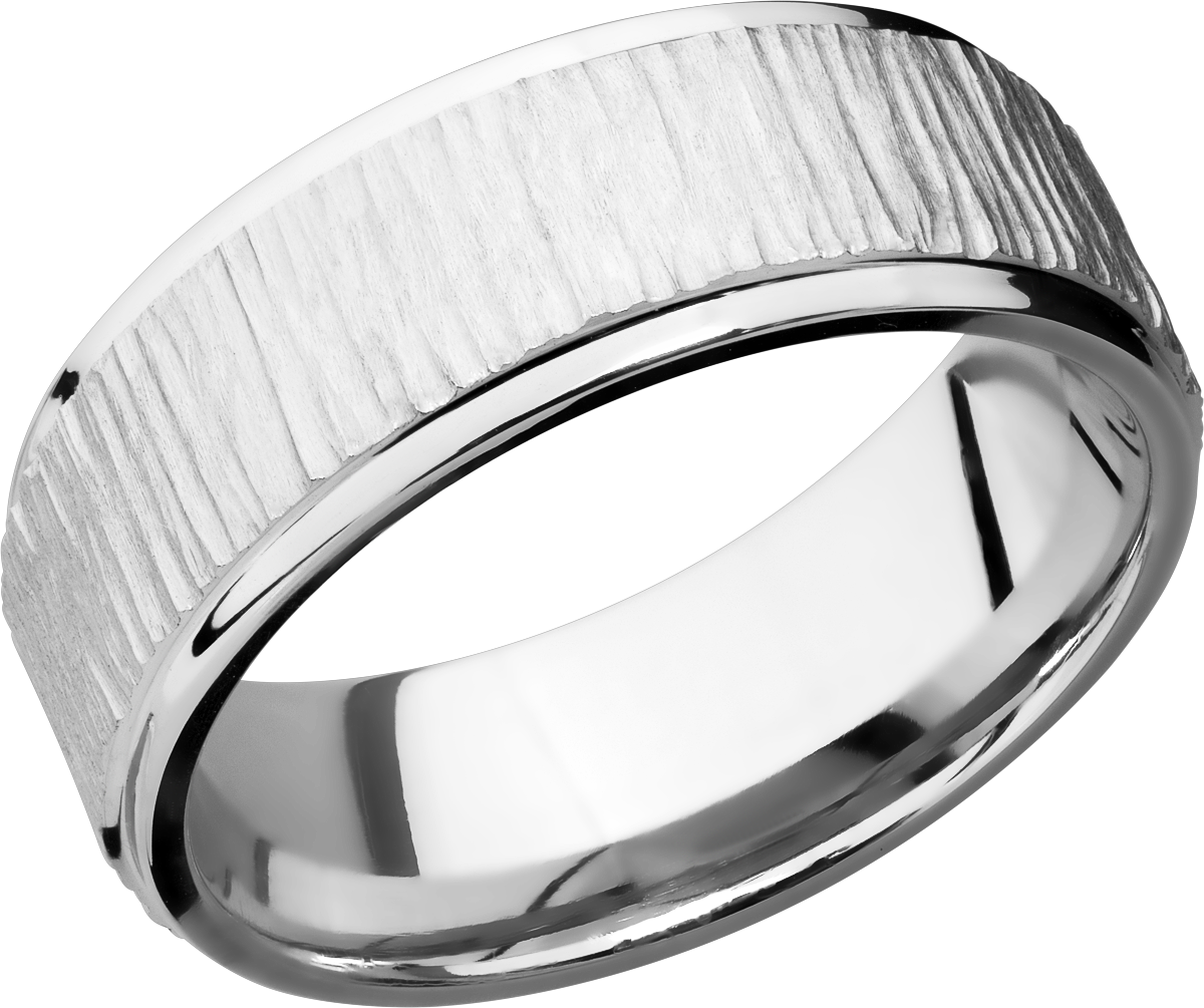 lashbrook classic cobalt chrome 8mm flat band