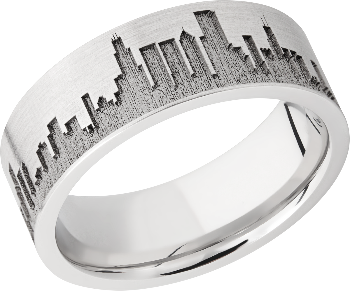 lashbrook cobalt chrome 8mm flat band