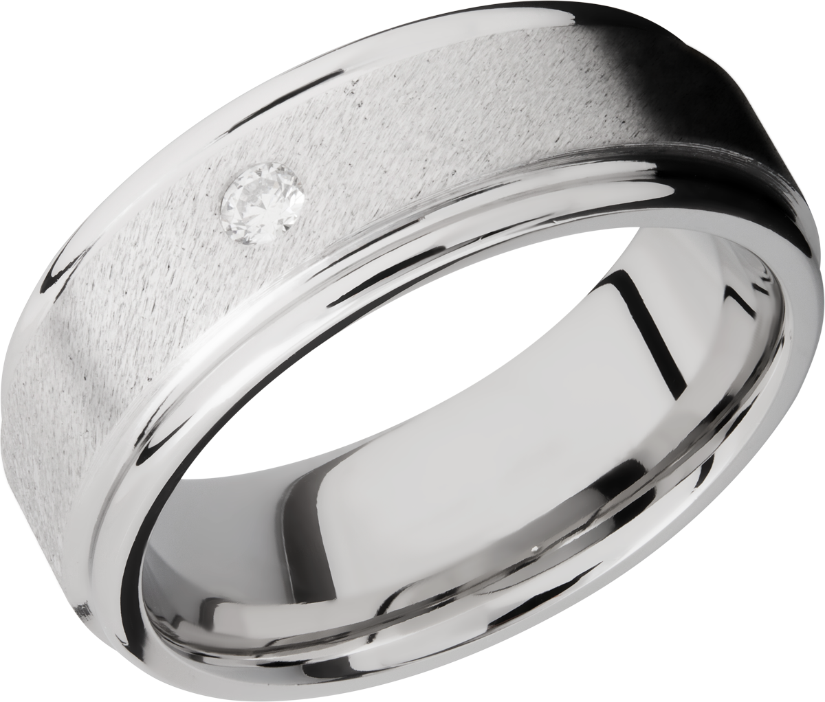 lashbrook cobalt chrome 8mm flat band
