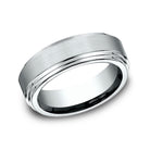 comfort-fit design wedding ring