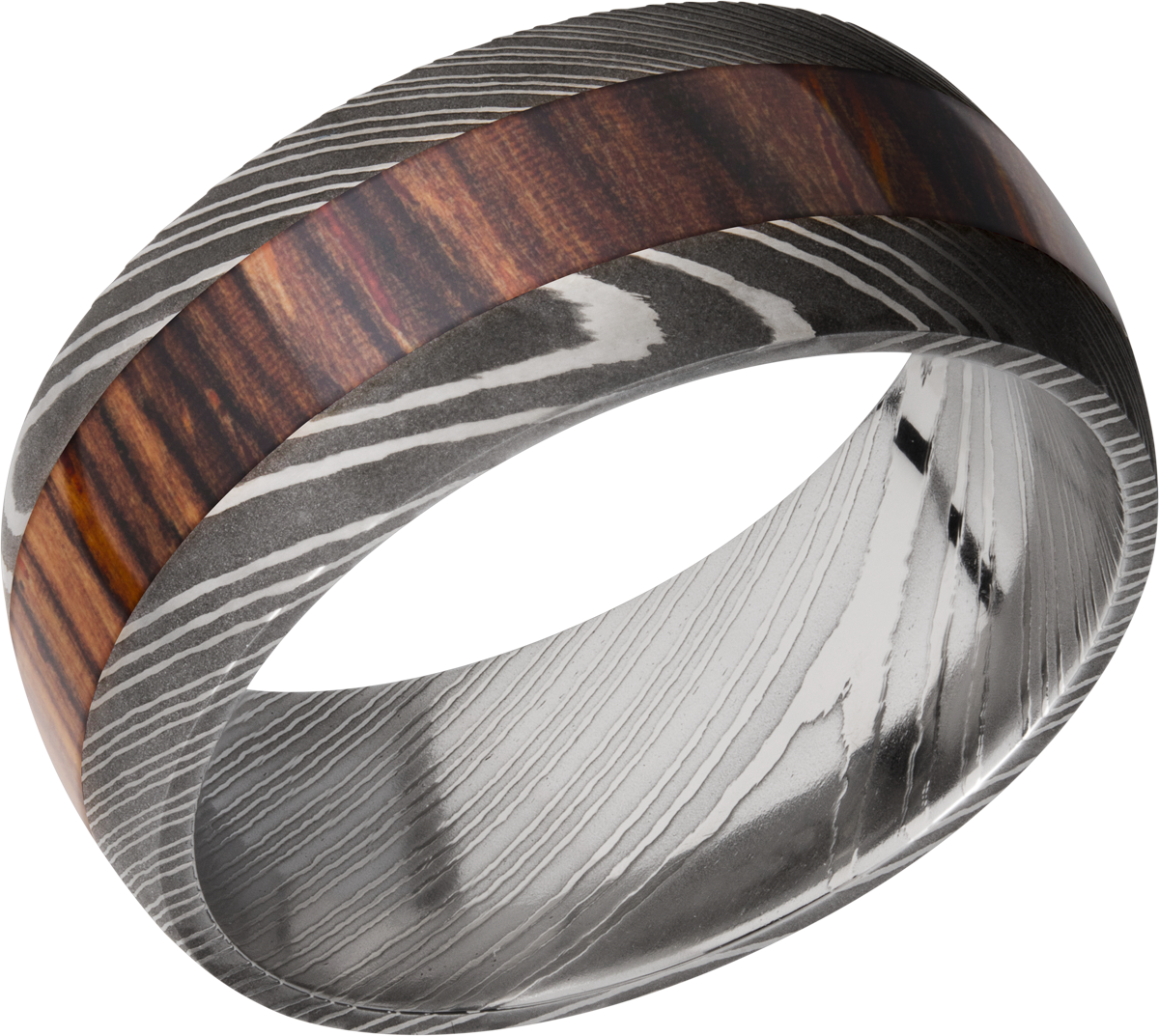 lashbrook hw handmade 9mm damascus steel band