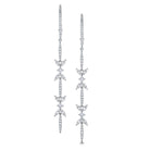 e7023 kc design diamond miracle marquise dangle earrings set in 14 kt. gold