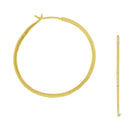 e7137 kc design diamond hoop earrings set in 14 kt. gold