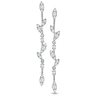 e8281 kc design gold and diamond laurel marquis line earrings