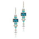 doves amazon breeze collection 18k yellow gold diamond earing E8314AZLMP