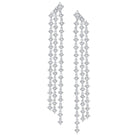 e8628 kc design gold and diamond triple row statement earrings