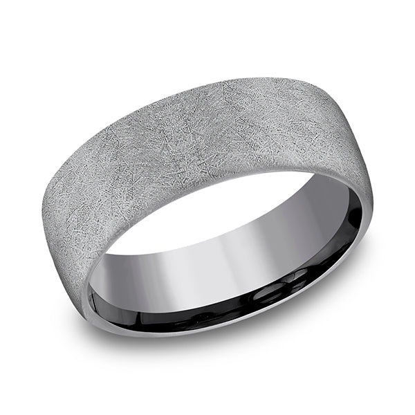 tantalum comfort-fit wedding band
