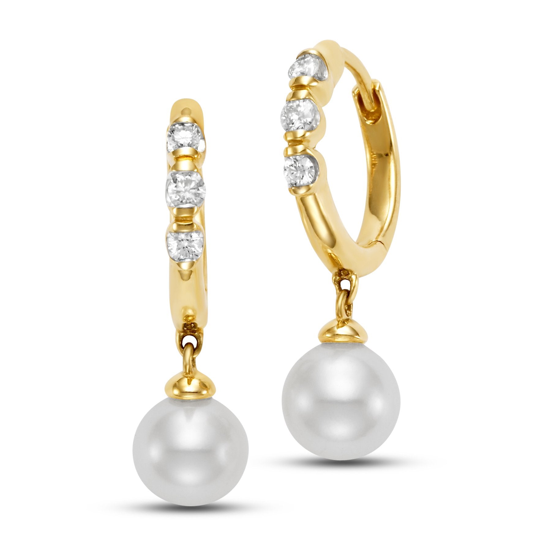 hoop drop earrings