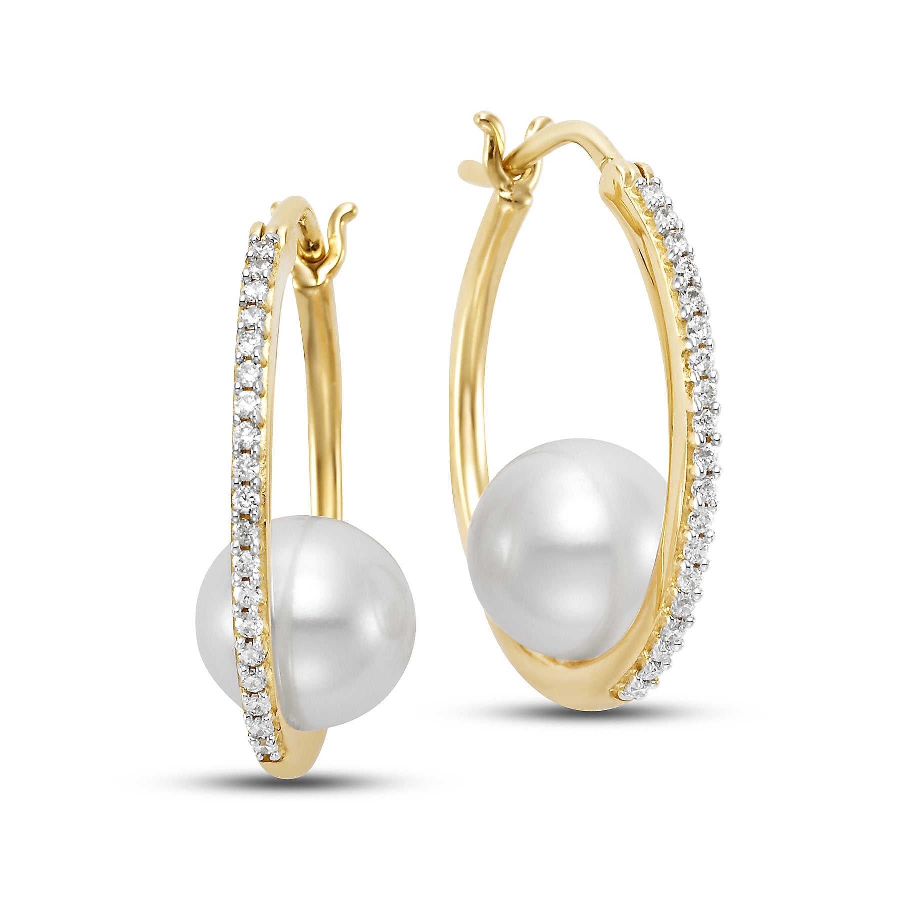 hoop earrings