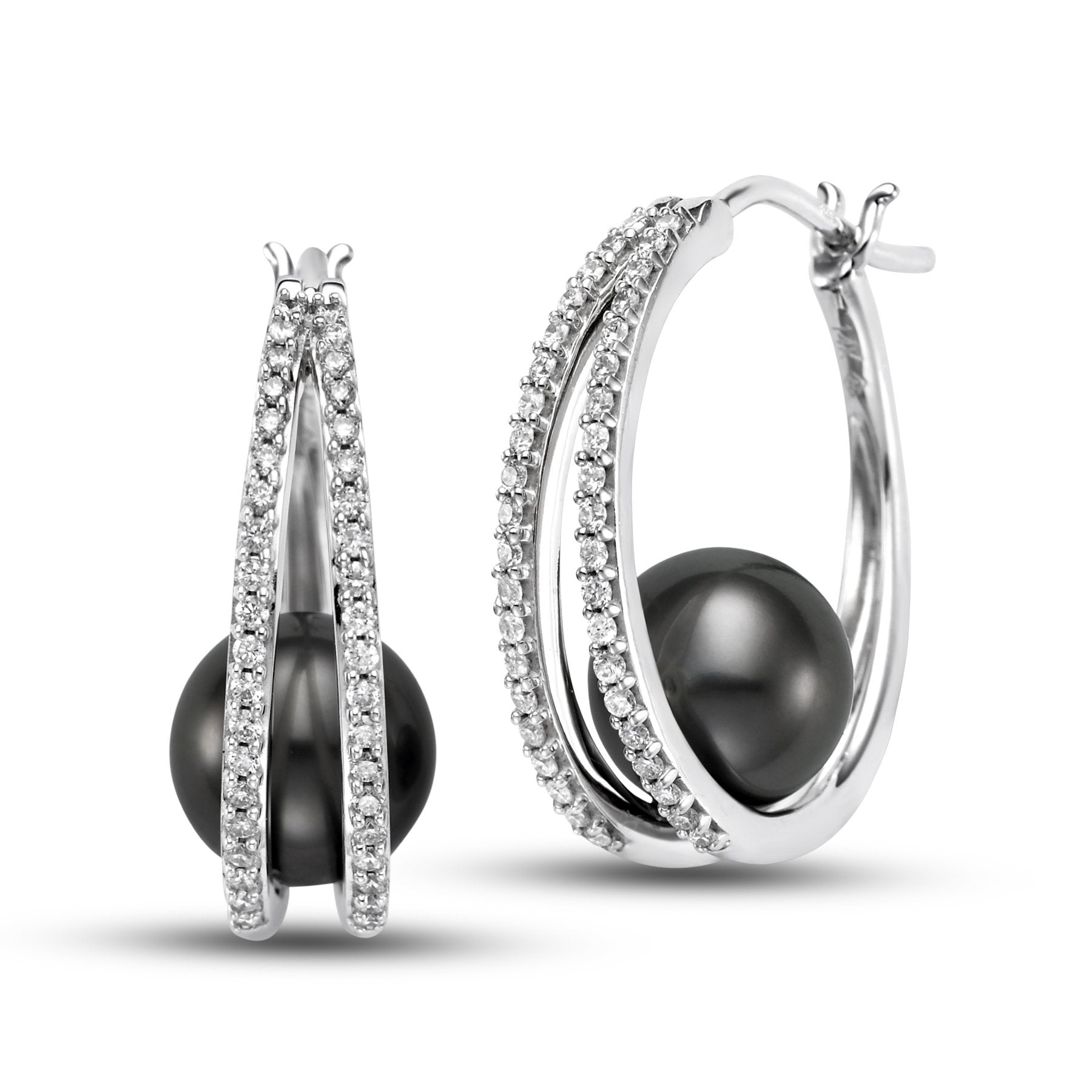 double hoop earrings