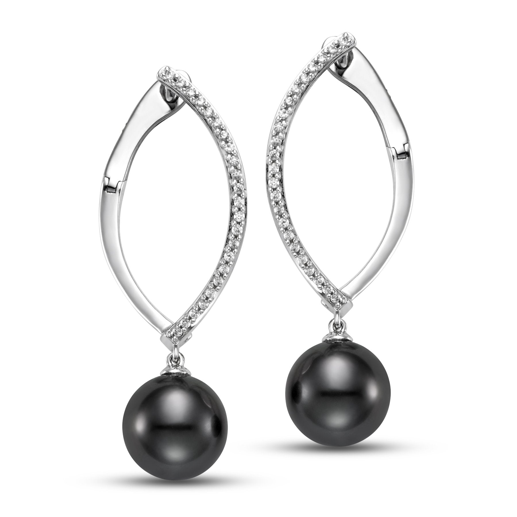 diamond drop earrings