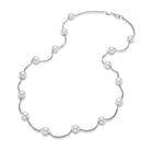 tin cup pearl necklace