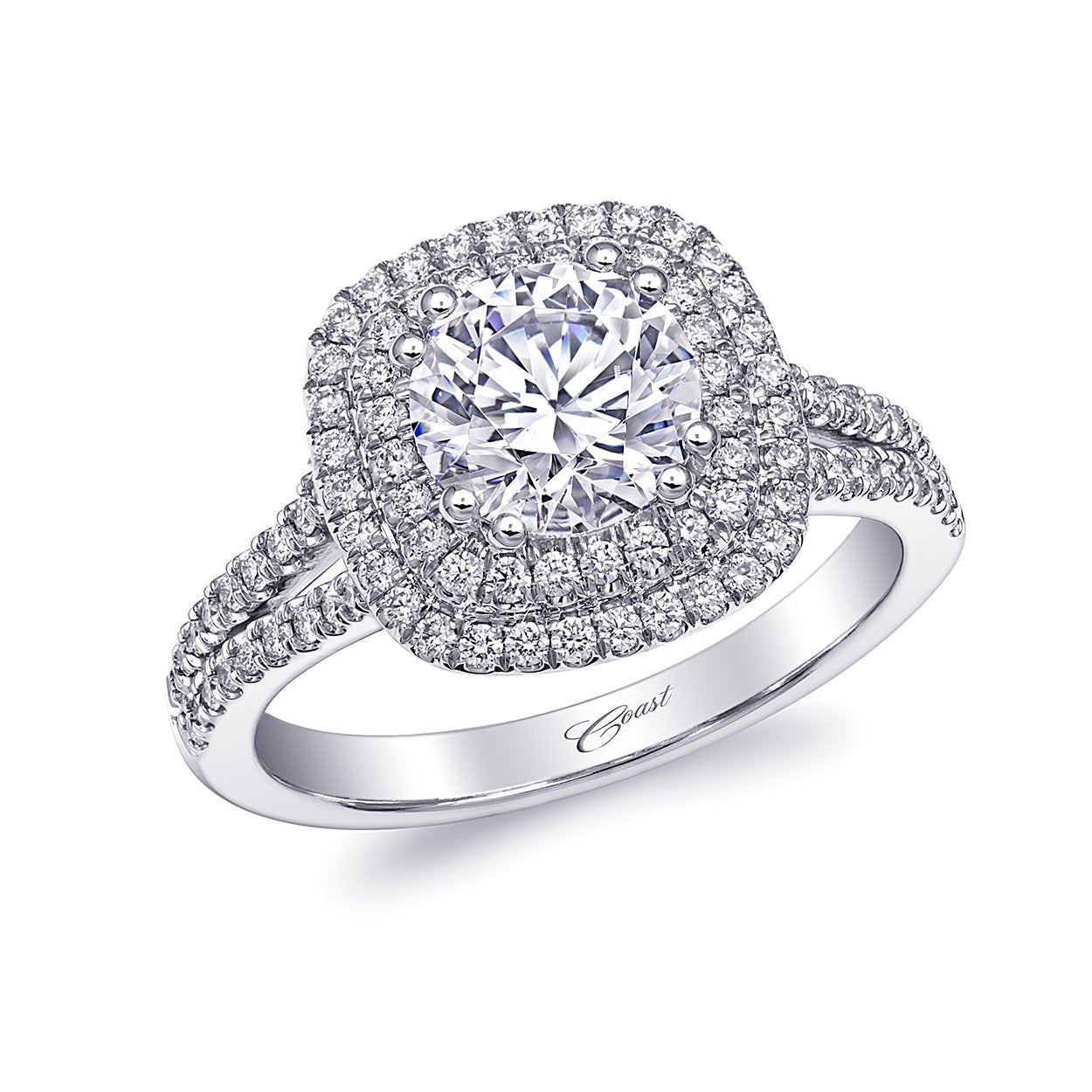 white gold double halo engagement ring lc10130 coast diamond