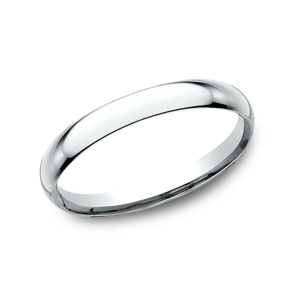 standard comfort-fit wedding ring