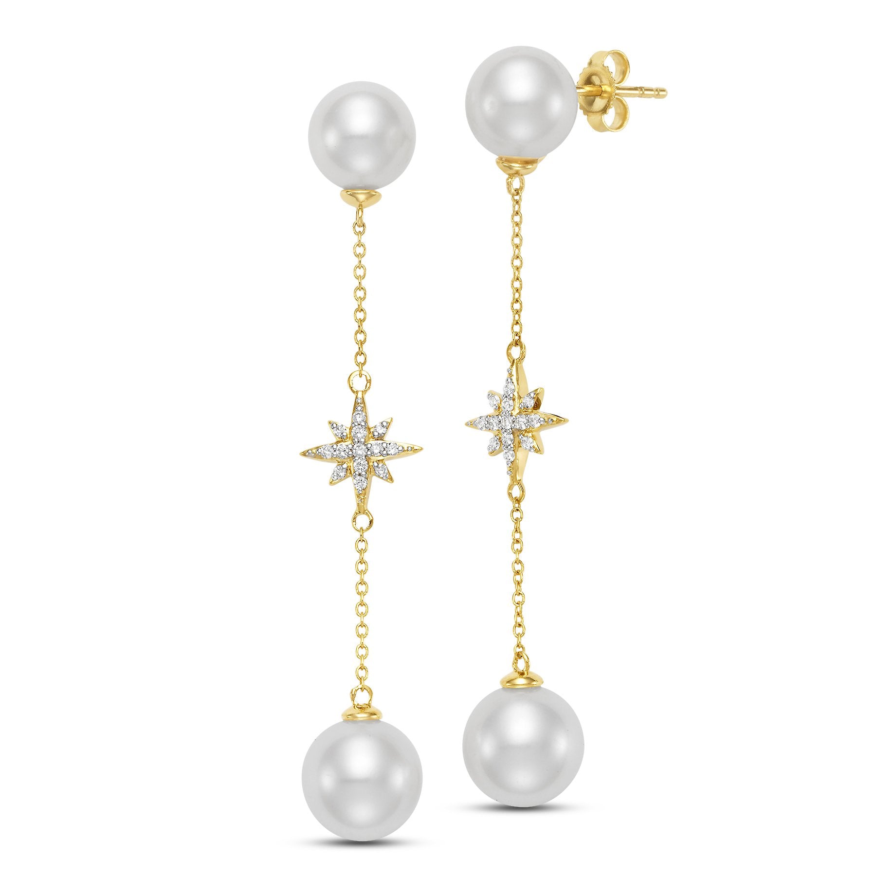 stella drop earrings