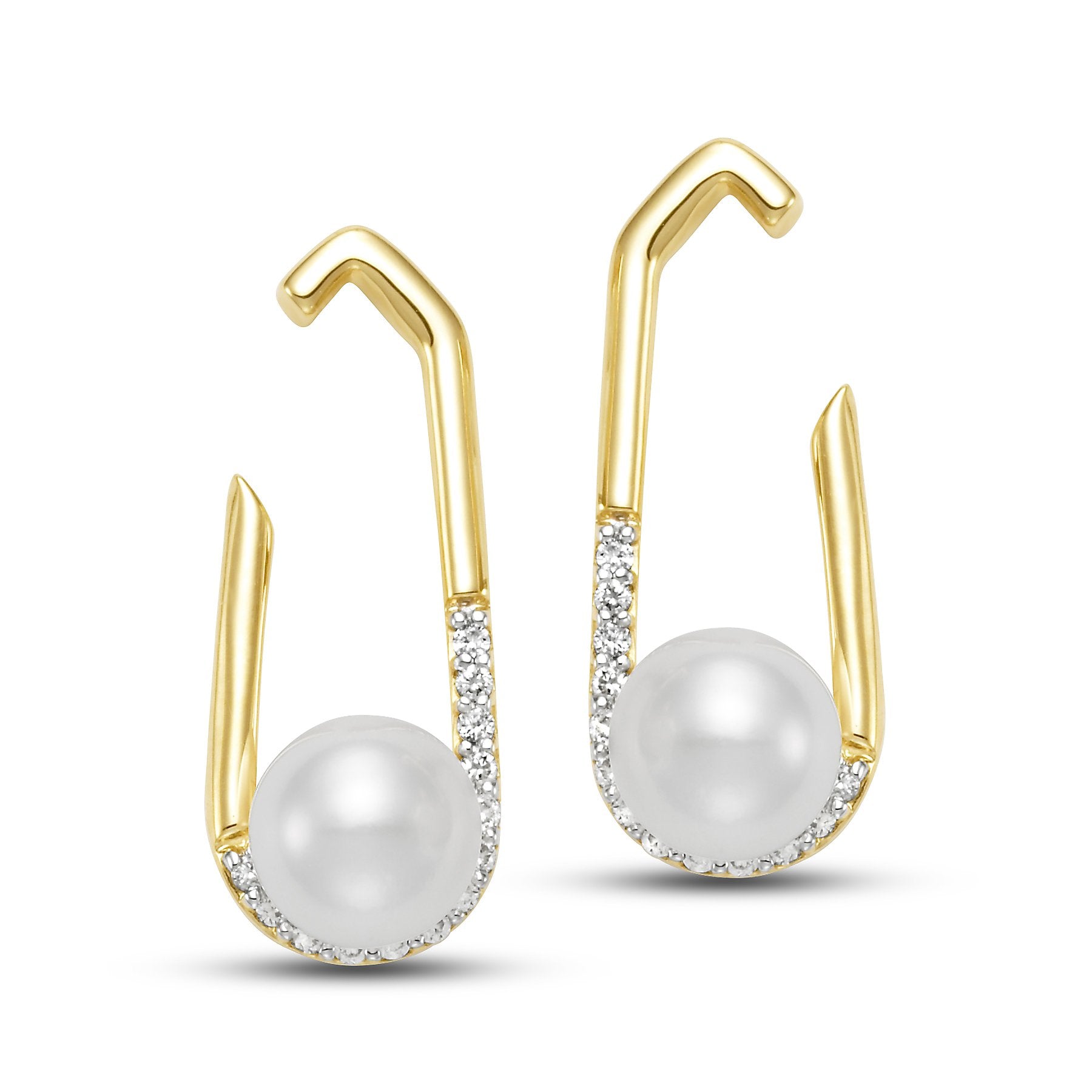 paperclip earrings