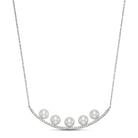 diamond smile necklace