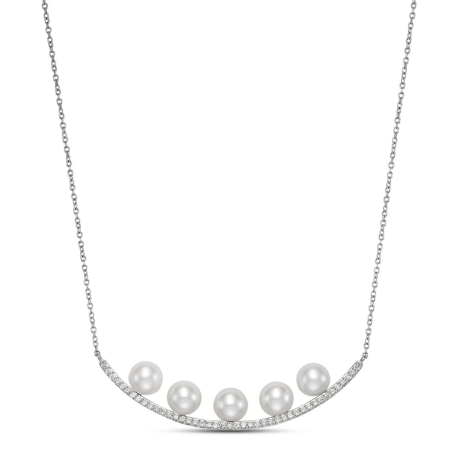 diamond smile necklace