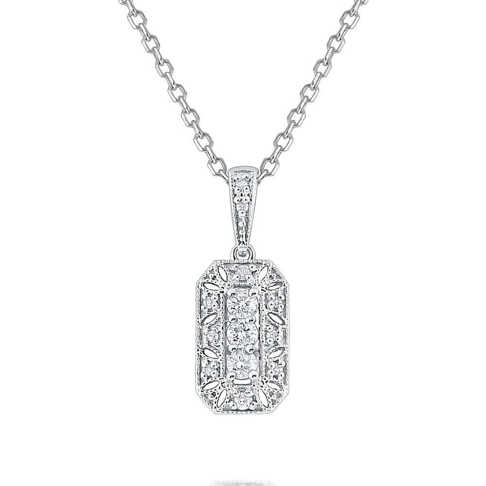 n6047 kc design diamond antique style necklace set in 14 kt. gold
