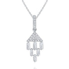 n7436 kc design diamond metropolis pendant set in 14 kt. gold