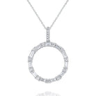 n7451 kc design diamond metropolis circle pendant set in 14 kt. gold