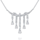 n8697 kc design 14k diamond mixed shape tiara necklace