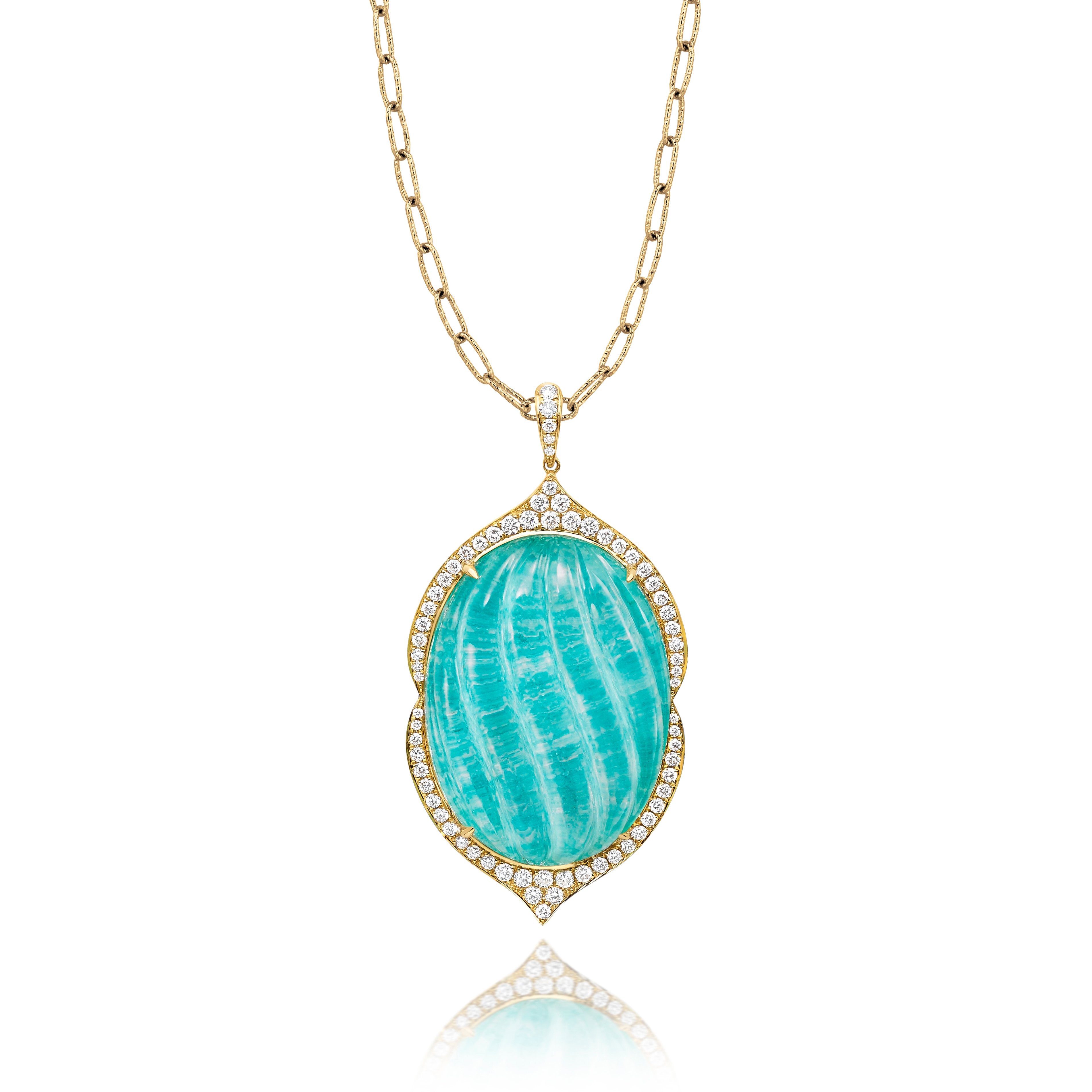 doves amazon breeze collection 18k yellow diamaond pendant P8375AZ-A