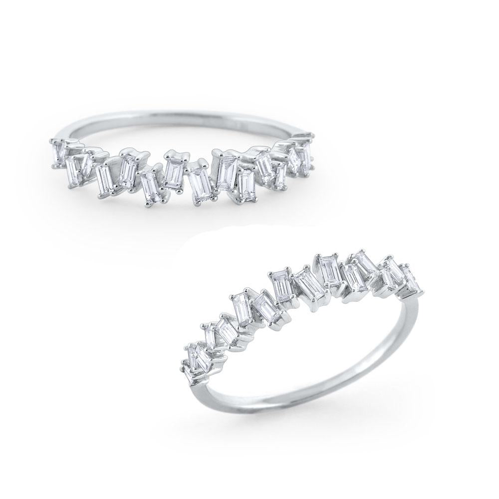 r4769 kc design scattered diamond mosaic ring set in 14 kt. gold