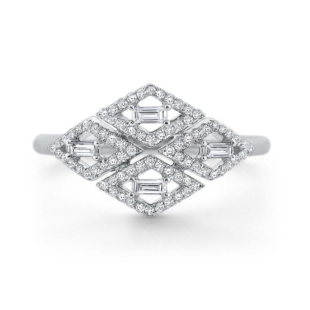 r7312 kc design diamond mosaic kite ring set in 14 kt. gold
