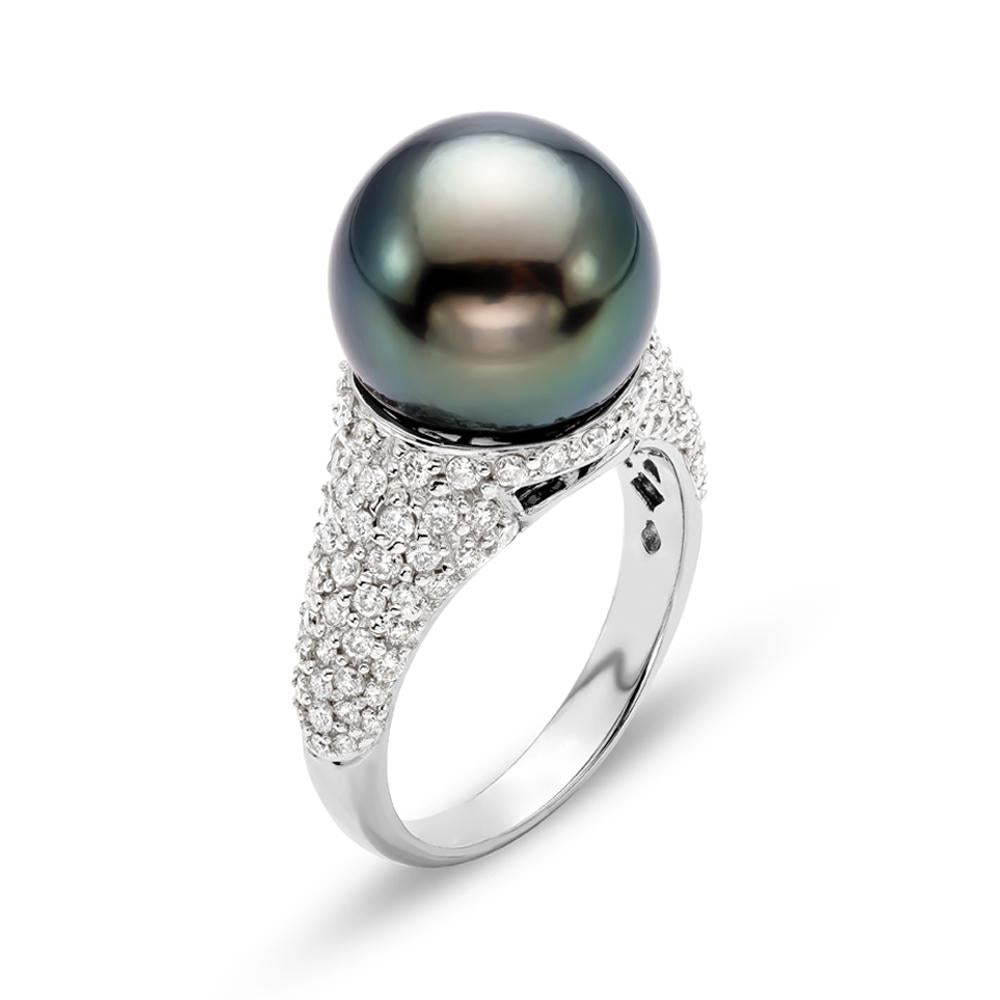 pavé cocktail ring
